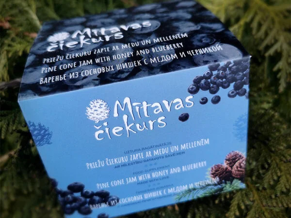 Mītavas Čiekurs iepakojuma dizains
